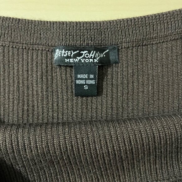 Betsey Johnson Y2K Mini Skirt Cardigan Set - Picture 3 of 10